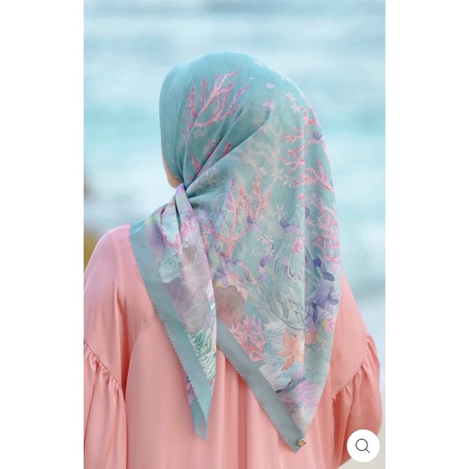 Buttonscarves The Little Mermaid - Teal