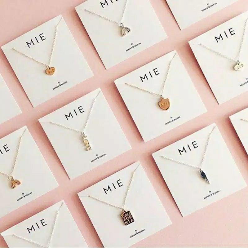 

CUSTOM PACKAGING/ ALAS KALUNG/ DUDUKAN KALUNG / KEMASAN AKSESORIS