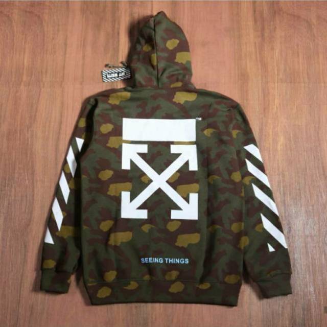 Jaket sweater hoodie off white