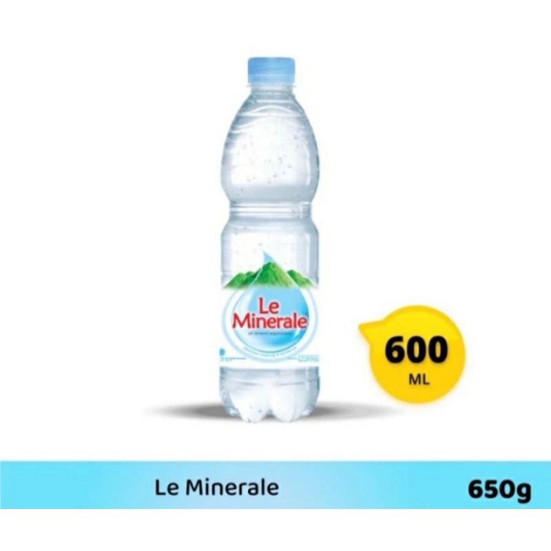 

Le Minerale 600ml/pcs