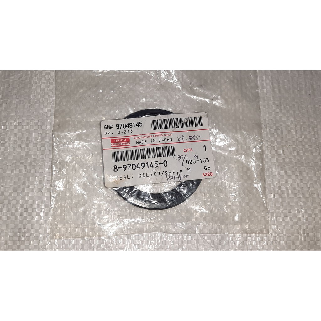 Isuzu Genuine Parts, Seal - Oil Seal Crankshaft Depan Panther Kapsul 2001-2010