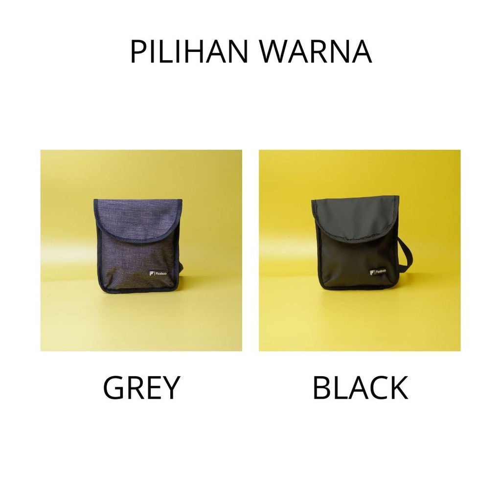 FOOBOO TAS HANGING WALLET SELEMPANG PRIA WANITA