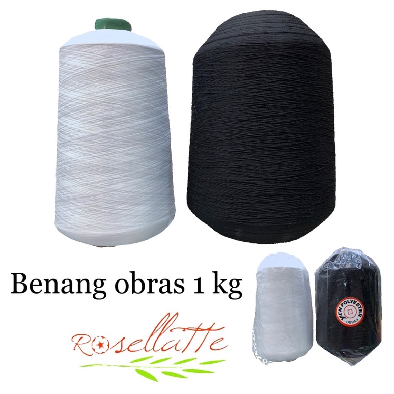 Benang Obras Roll 1 kg