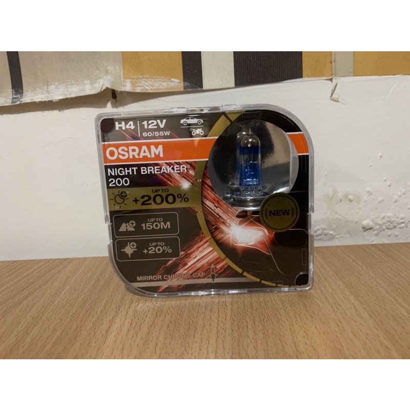 OSRAM Lampu Mobil Halogen H4 NBR 200