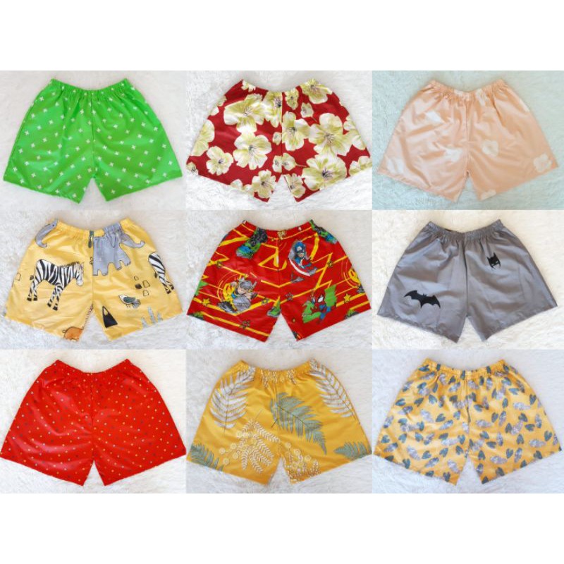 GROSIR CELANA PENDEK KOLOR BOXER || MOTIF RANDOM | CELANA SANTAI