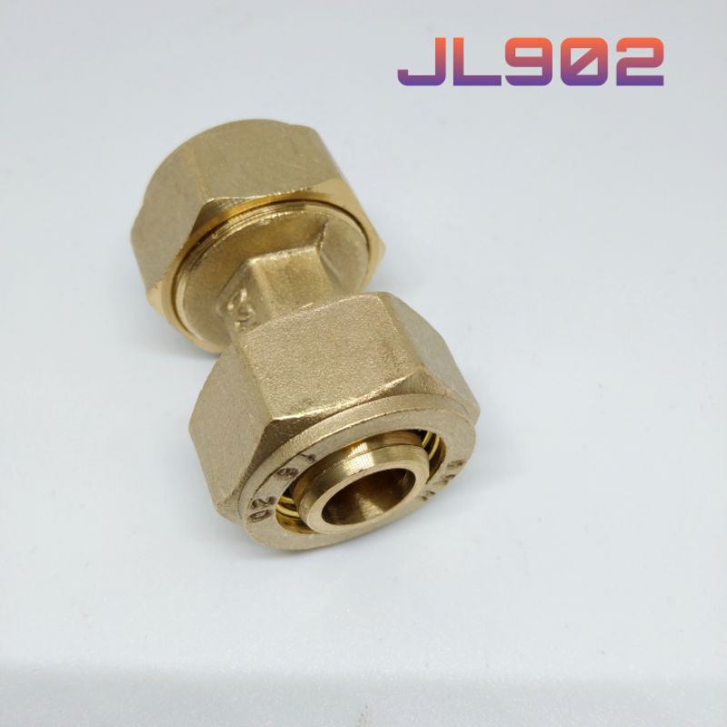 Sok Sambung untuk sambungan pipa air panas kuningan 3/4inch JL902