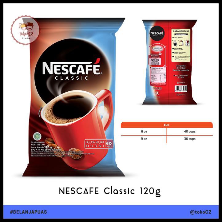 

NESCAFE CLASSIC VENDING ID 120GR