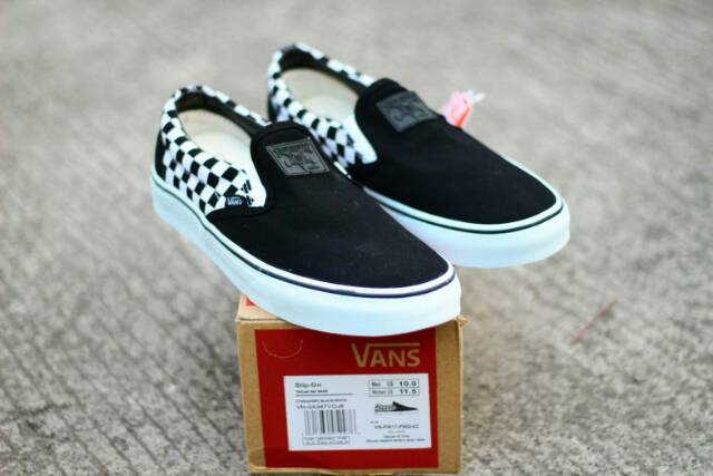 SEPATU43 VANS AUTHENTIC FULL BLACK HITAM COKLAT OLDSKOOL ERA SK8