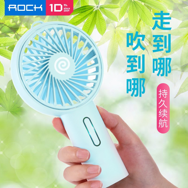 Kipas Mini Fan ROCK F2 Portable Mini Fan Kipas Original100%asli