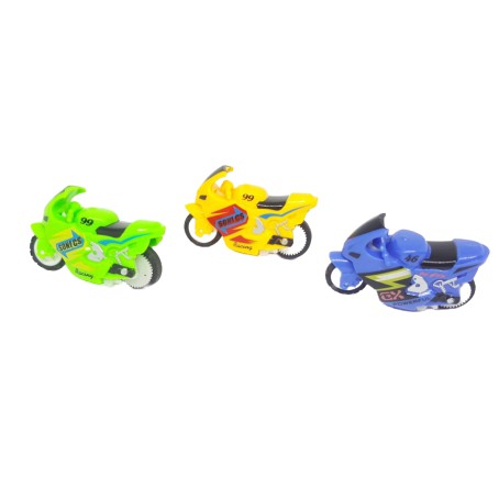Super Mini Auto Bike Sepeda Motor Balap Spin Go Mainan Anak Edukasi Lazada Indonesia