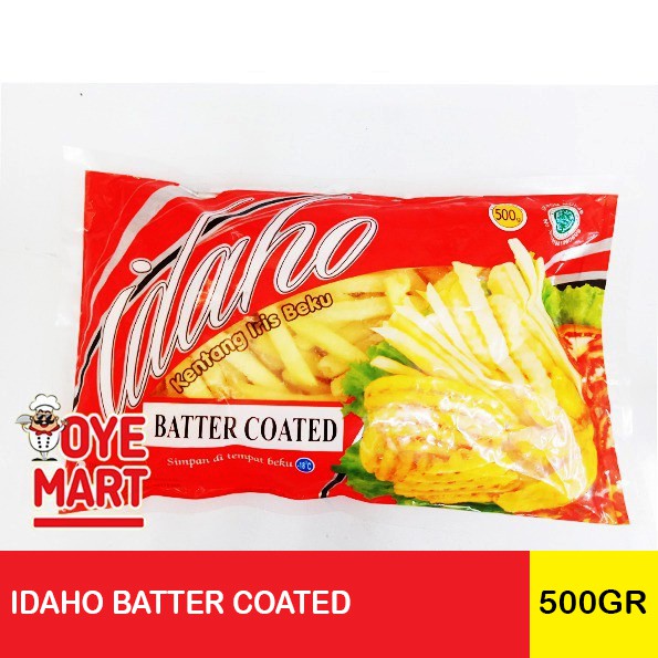 BATTER COATED 500GR IDAHO KENTANG GORENG FRENCH FRIES