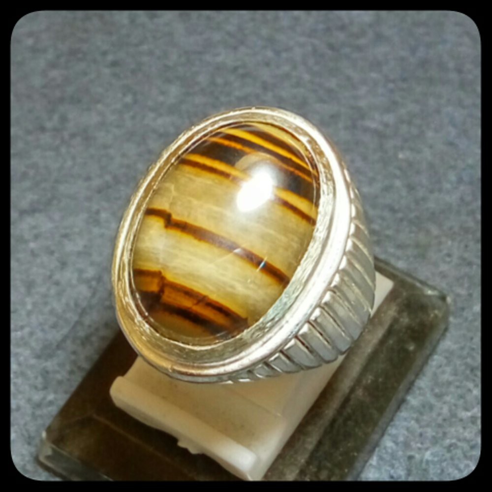 CINCIN BATU AKIK TIGER SKIN TERMURAH DAN ISTIMEWA