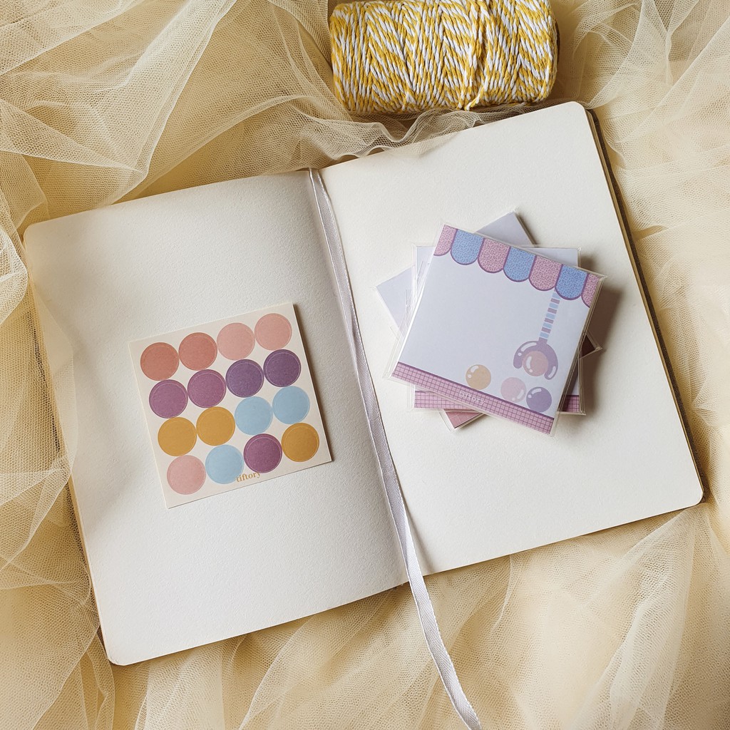 

Tiftory Notepad / Memopad (Candy Shop Series)