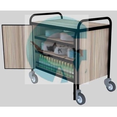 TROLI MAKANAN HOTEL / RESTORAN TROLLEY MOBILE RESTORAN HOTEL