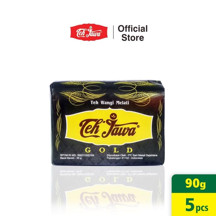 

[ COD ] Teh Jawa Gold 90 g per Pack ( Isi 5 Pcs ) BERMUTU Kode 849