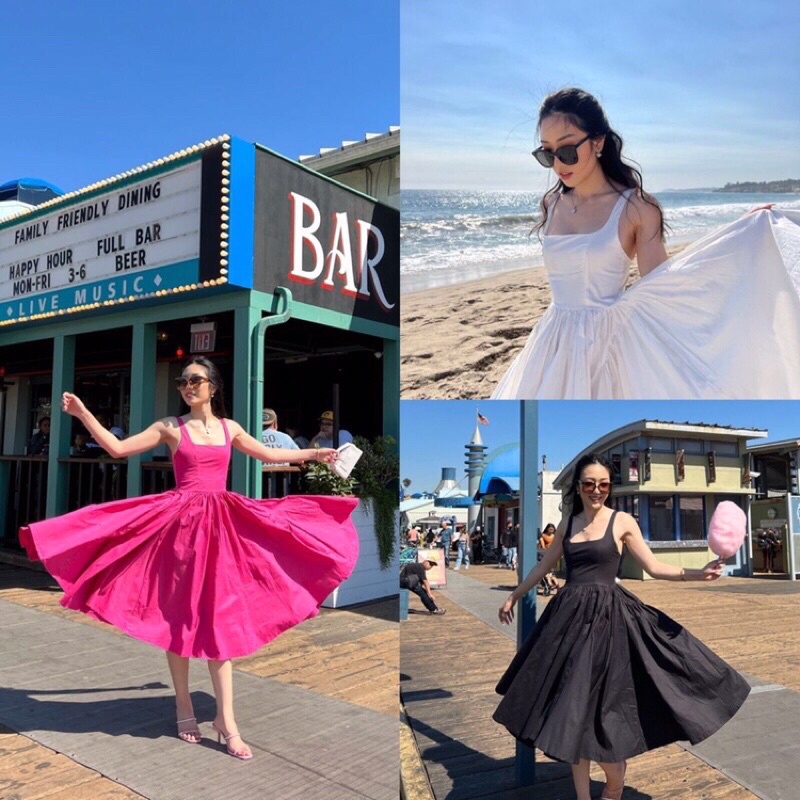 WITH LOVE X BYEOL CHRISTY DRESS FUSCHIA UK XL-XXL