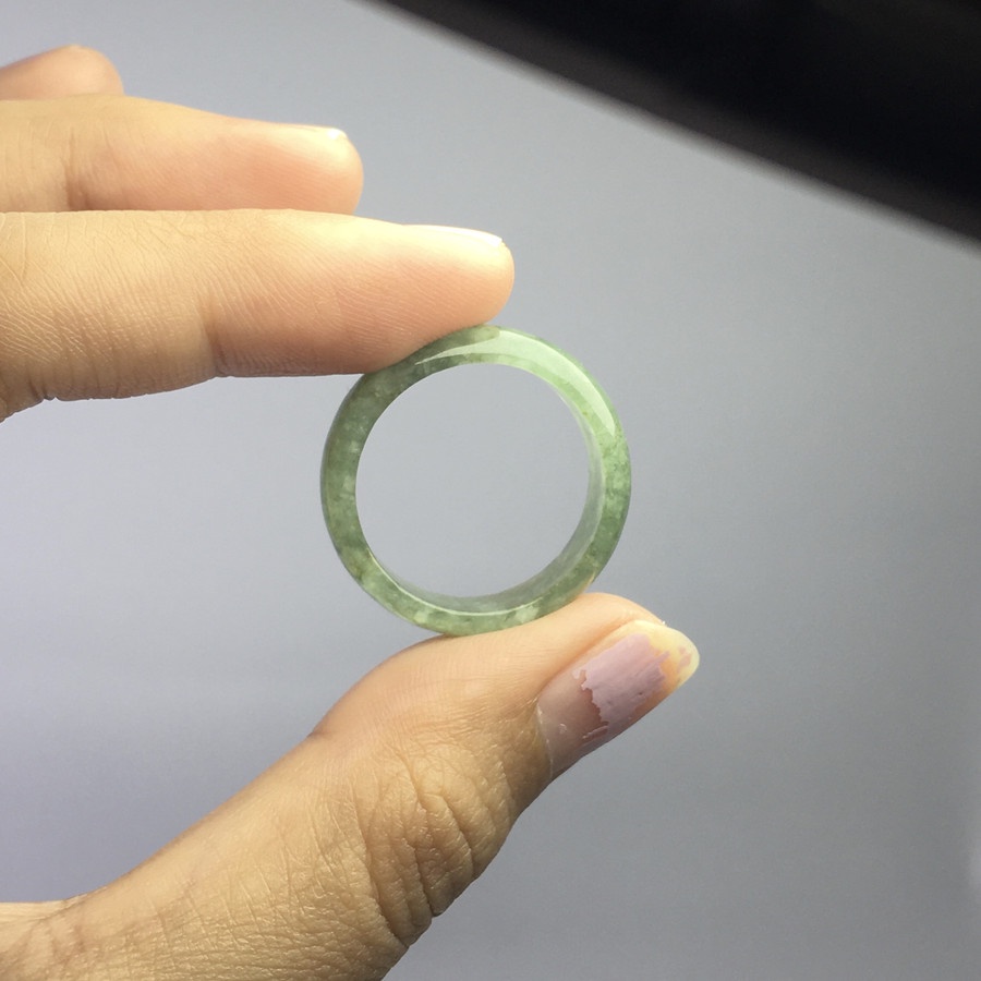 CINCIN KEBERUNTUNGAN GIOK ASLI FEICUI CHINA ORI BURMA