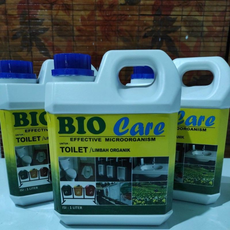 BIOCARE 1 LITER Cairan pengurai wc mampet / anti sumbat pembersih saluran wc kloset