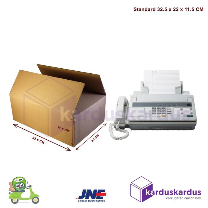 

KARDUS BOX KARTON Packing ( 32.5 x 22 x 11.5 )