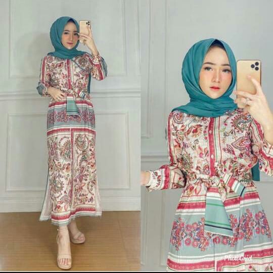 New Arrival Cardigan Batik Wanita Etnik Tanpa Lengan Outer Batik Cewek - Hv10