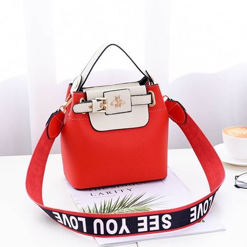 BJ218030 - GREEN/RED/WHITE - TAS IMPORT TAS WANITA FASHION IMPORT MODIS ELEGAN TERMURAH TERLARIS TERBARU BAGSTORE JAKARTA TAS BATAM JTF18030