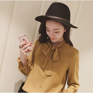 Xiaozhainv Pakaian wanita Korea Atasan baju lengan panjang Xiaozhainv Pakaian wanita Korea Atasan baju lengan panjang