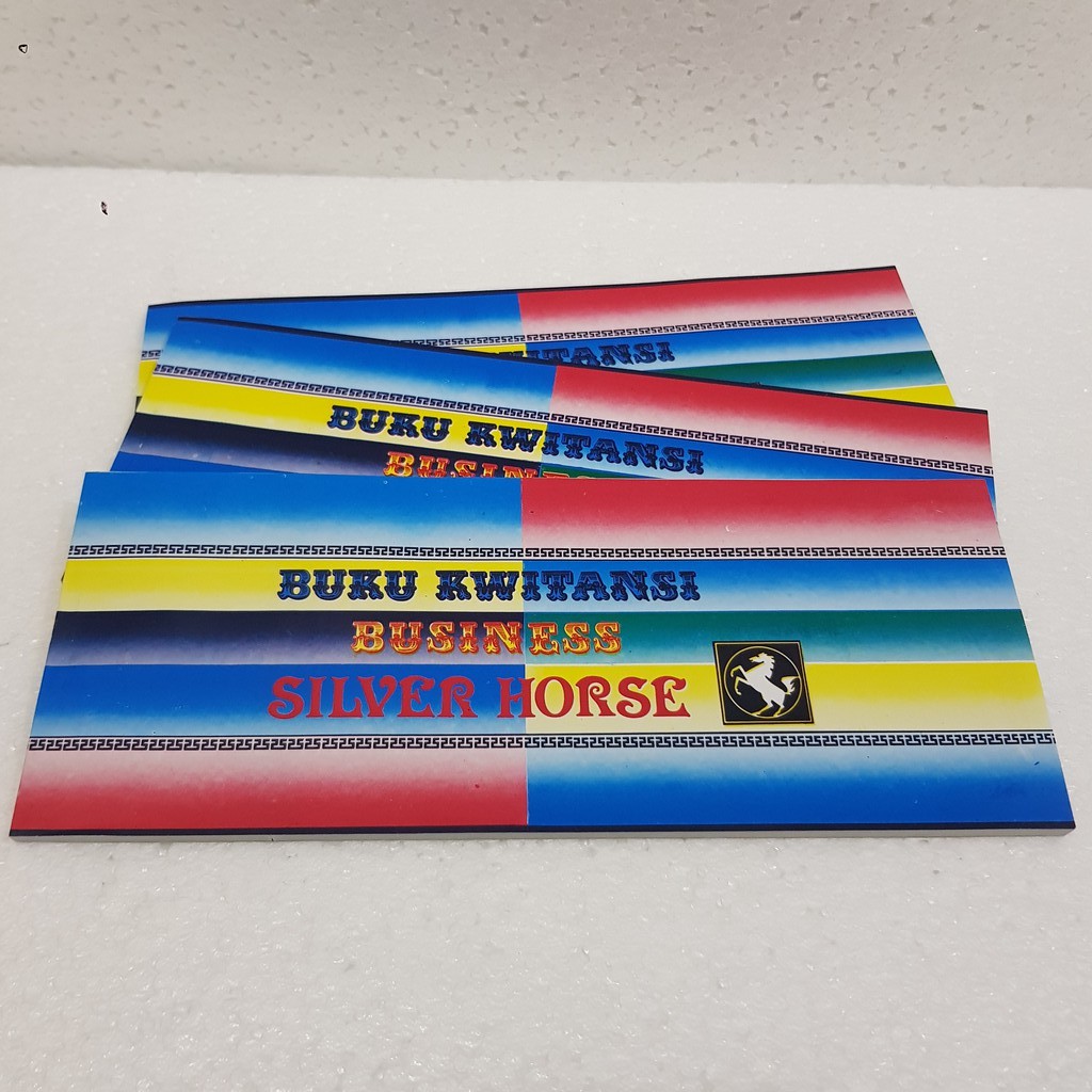 SILVER HORSE Buku Kwitansi Jumbo Business Merk Silver Horse / Kuitansi
