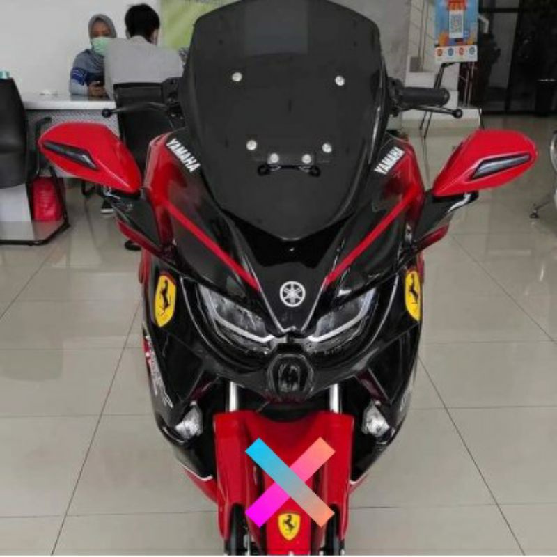 Kedok Predator Nmax New dan Nmax Old tanpa Spakbor Depan