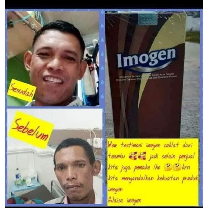 

Imogen Coklat(1 box isi 30 saset)