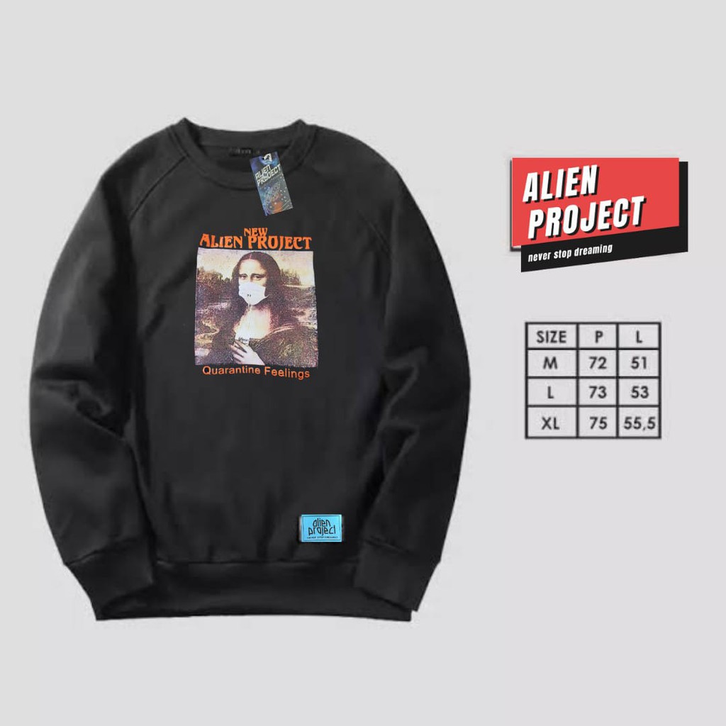 JAKET SWEATER HOODIE/CREWNECK PRIA/CREWNECK MONEY TALK NSA/CREWNECK HITAM/CREWNECK MURAHSWEATSHIRT ORIGINAL ALIEN PROJECT / CREWNECK PRIA / CREWNECK DISTRO / SWEATSHIRT SWEATER / TALK MONEY / CREWNEC / CREWNECK WANITA / CREWNECK COWOK