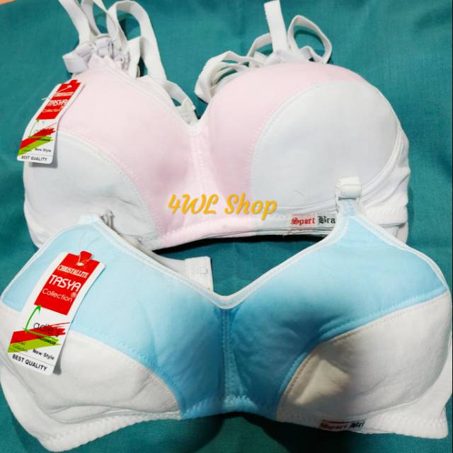 BH BRA SPORT WANITA PINK & BIRU MURAH