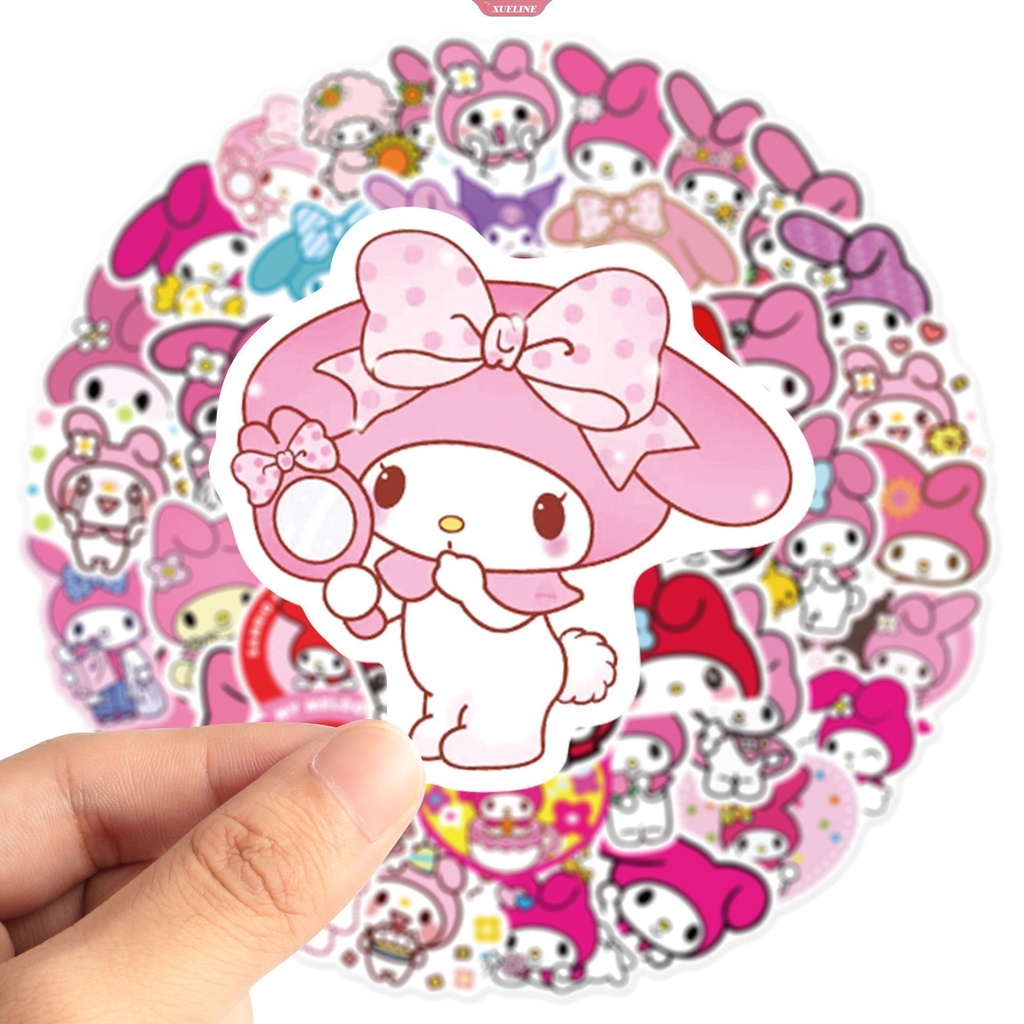 [Warna Acak] 1Pc Stiker Lucu |X|