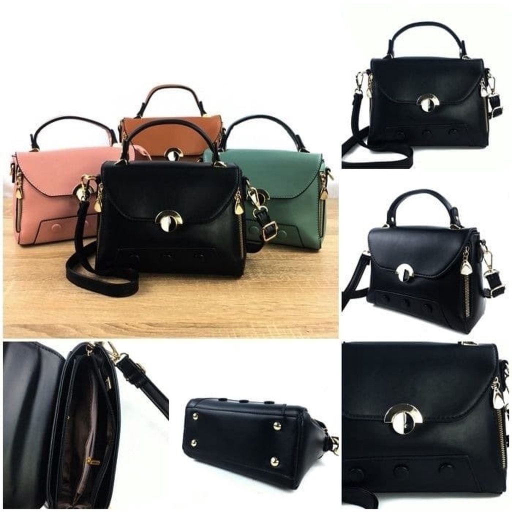 Sale! Tas Top Handle Bisa Selempang Wanita Import 9902-15