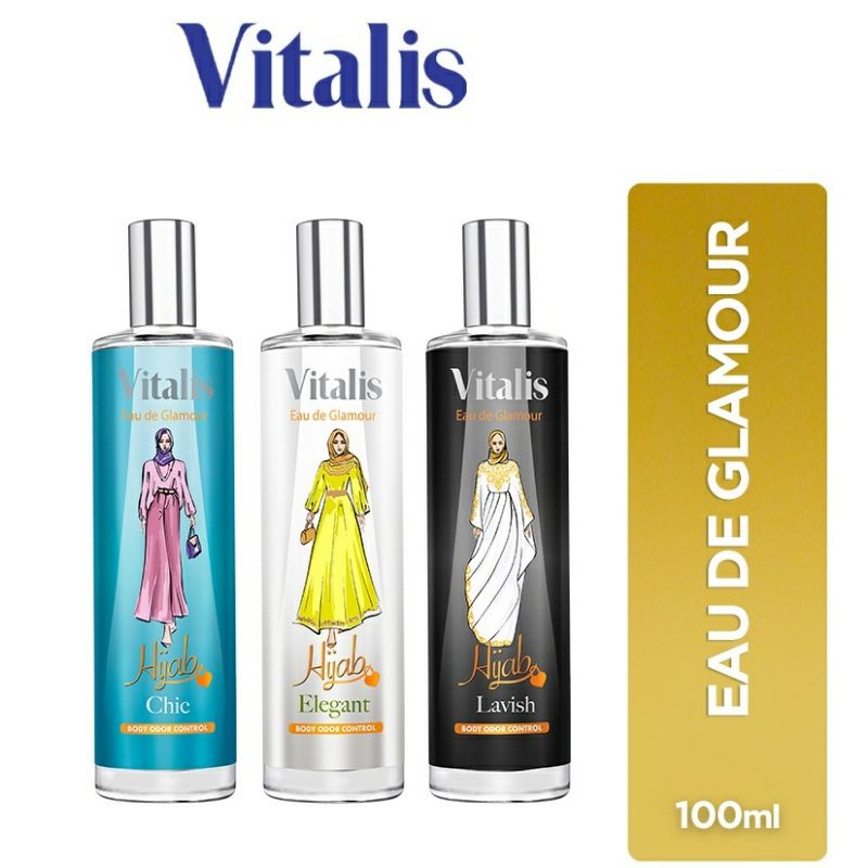 VITALIS EAU DE PARFUM GLAMOUR HIJAB 100ML ~ ORIGINAL 100%VITALIS EAU DE PARFUM GLAMOUR HIJAB 100ML ~ ORIGINAL 100%