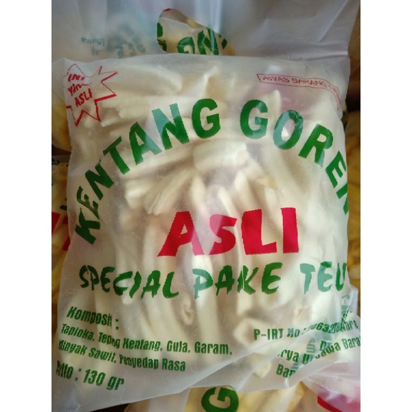 

Kentang goreng Asli Spesial