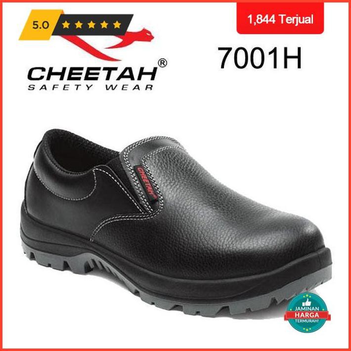 6 6 sepatu safety shoes cheetah 7001h   size 5   38 promo