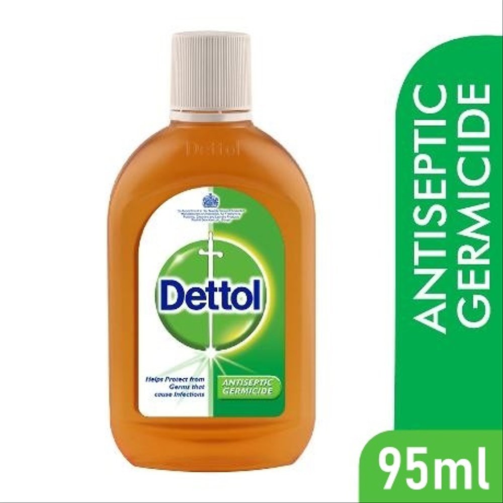 Antiseptik Dettol cair Anti Bakteri 95 ml COD ORIGINAL-BPOM