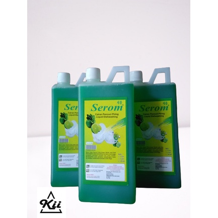 SEROM Sabun Cuci Piring Botol 1L aroma Jeruk Nipis