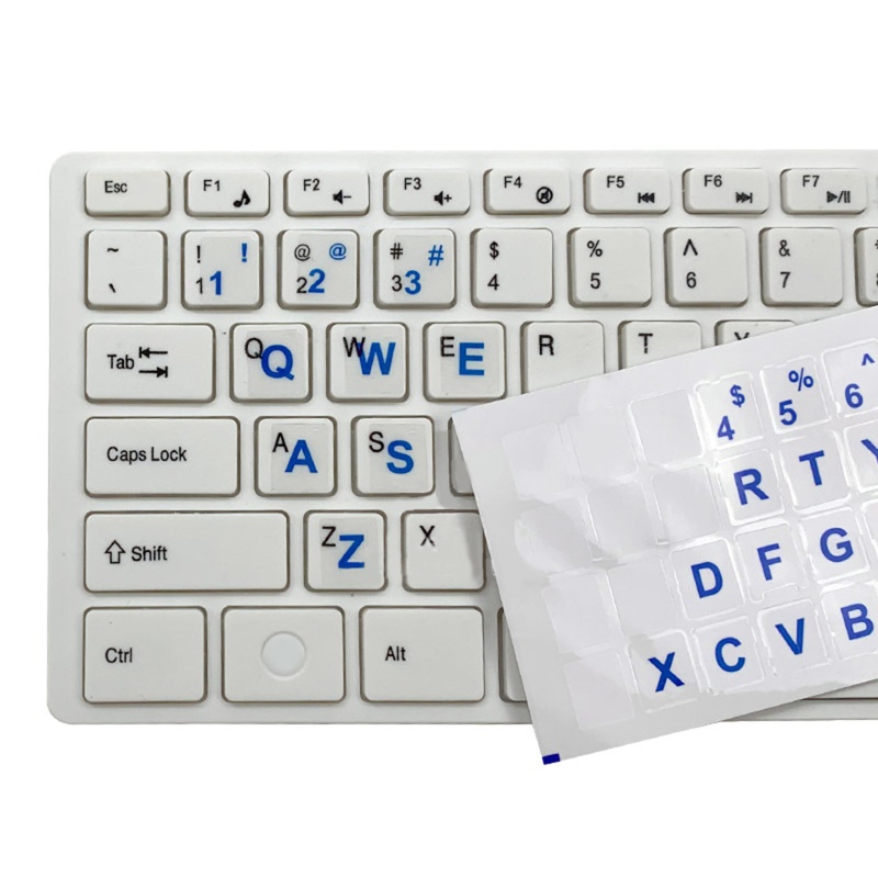 Vivi Stiker Pelindung Keyboard Komputer Bahasa Inggris