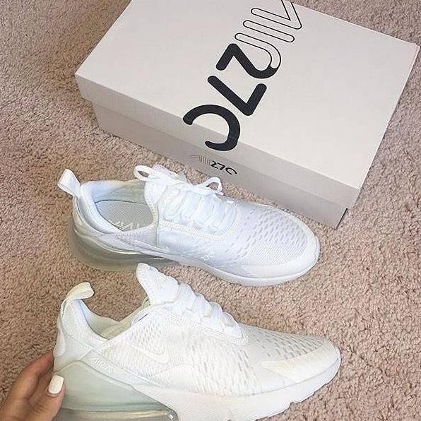 NIKE AIR MAX 270 ALL WHITE - SEPATU NIKE AIRMAX 270 SEPATU AIRMAX MURAH WANITA TERMURAH