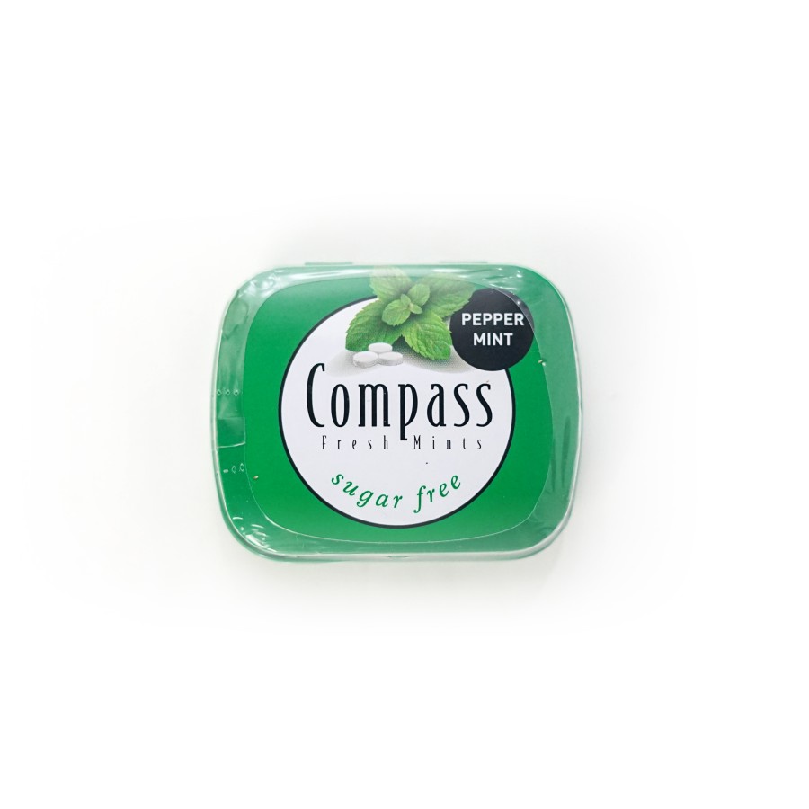 Compass Peppermint (Permen Mint Sugar Free) 14gr