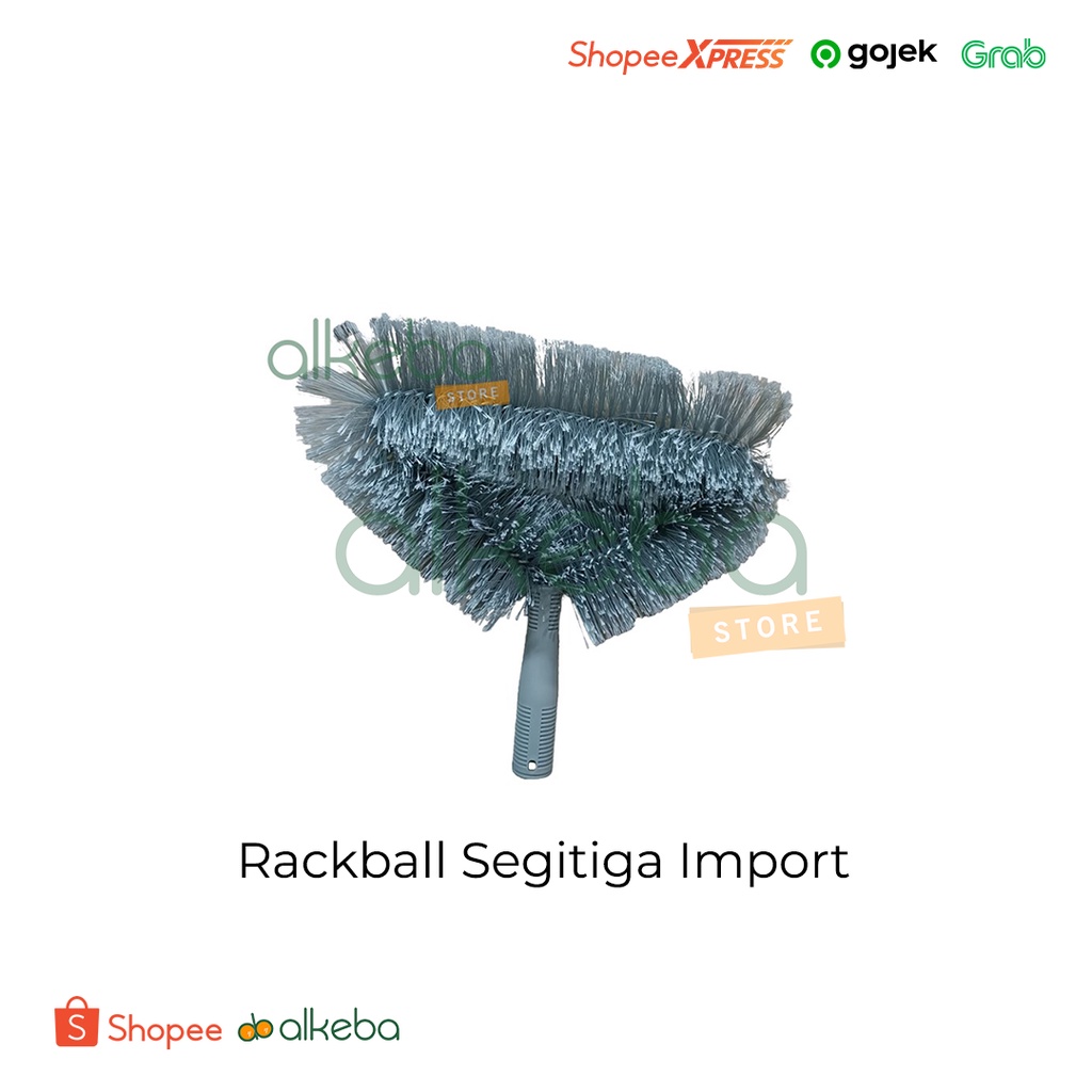 RUGBALL SEGETIGA (IMPORT TANPA STIK) - SAPU PLAFON OVAL SAPU LABA LABA