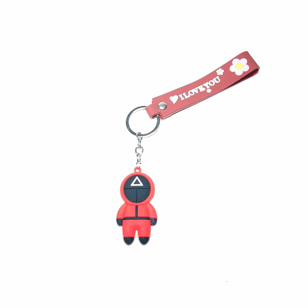 Gantungan Kunci Squid Game Key Chain Squid Game - SATPAMARCLYLIC