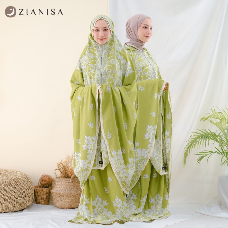 MUKENA ZIANISA BORDER 2IN1 ALEEZA SERIES ALLSIZE