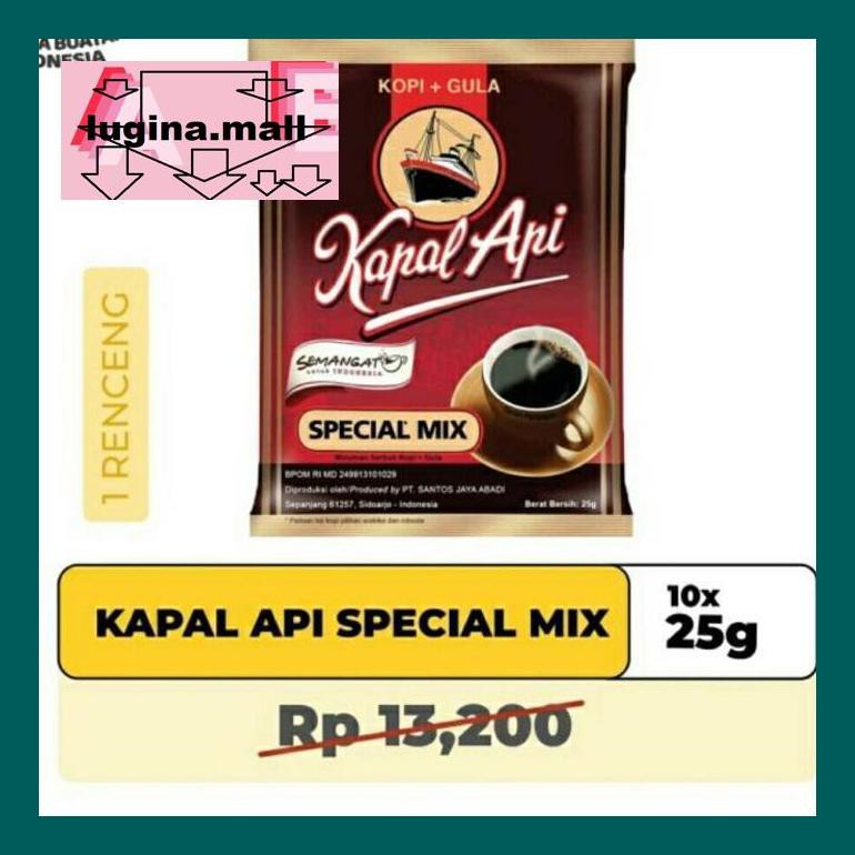 

Koptlu50G Kopi Kapal Api Spesial Mix 1 Renceng Isi 10 Pcs Special Mix 24 / 25 Gr Lud5Sc