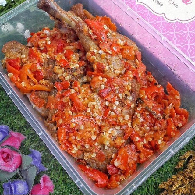 Ayam geprek box