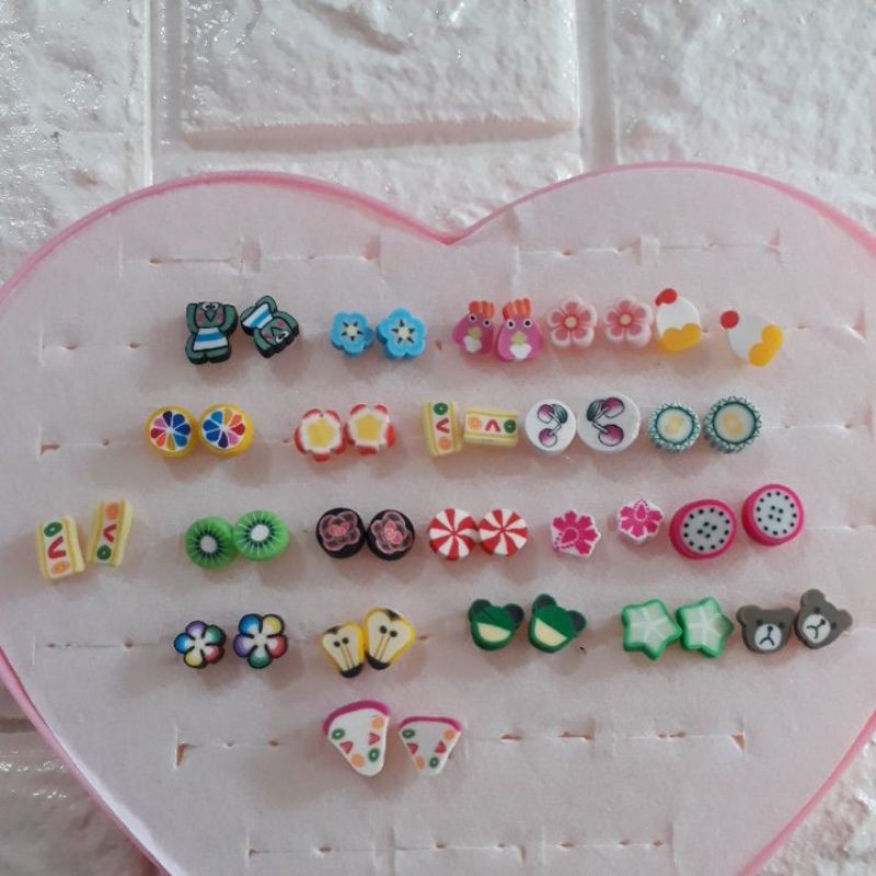 ECER  Anting murah/anting lucu/anting anting wanita/acc anting/aksesoris anting/earring lucu