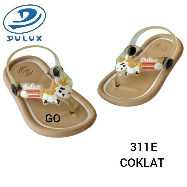 gos DULUX 311E UNC Sandal Jepit Perempuan Unicorn Sandal Jepit Balita Anak Cewek Tali Belakang