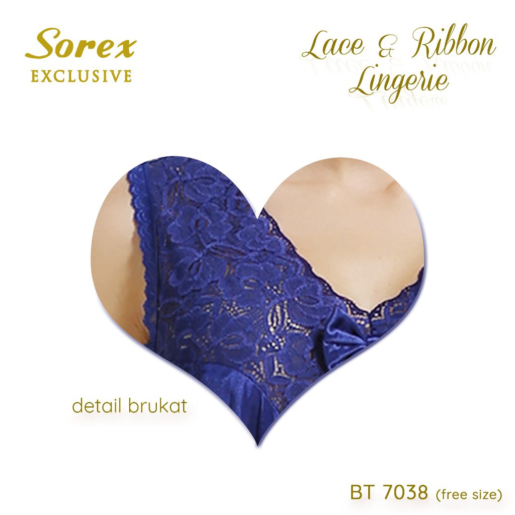 Sorex 7038 BT Baju Tidur Wanita Daster Satin Sorex Exclusive