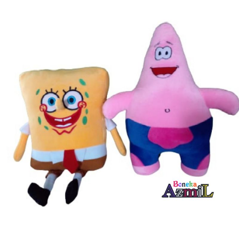 Boneka spongebob/patrick (sepasang) b